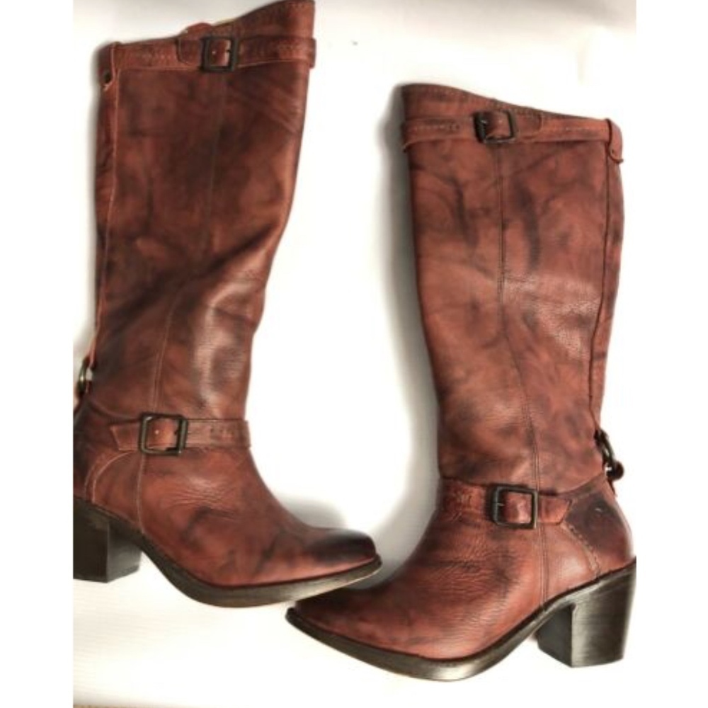 - Frye Tall Riding Boot Over the Knee - Picture 2 of 7